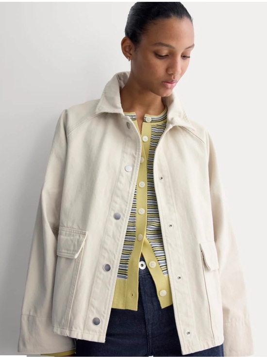 Everlane Jackets & Blazers - NWT! Everlane Cropped Denim Jacket